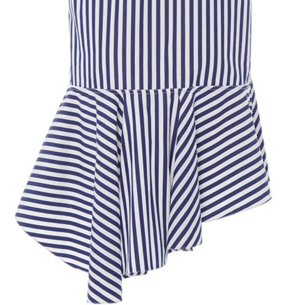 Monographie Ruffled Long Striped Top from M'oda Operandi - Picture 7 of 8